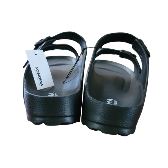 Sonoma Goods for Life Men's Black Sandals - Picture 6 of 7